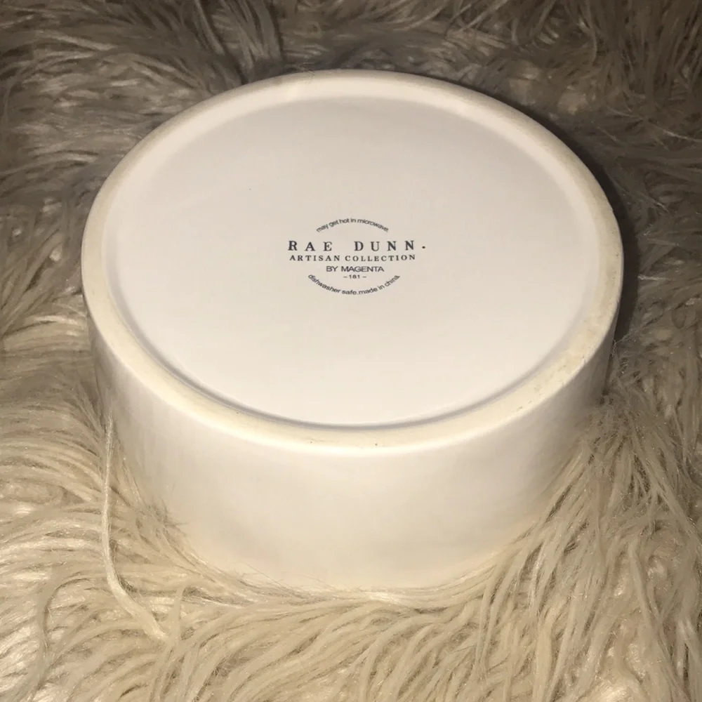 Rae Dunn dog bowl